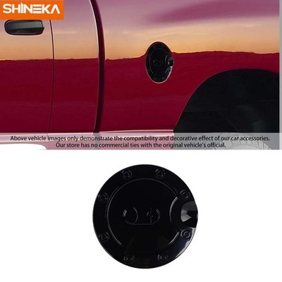 Fuel Tank Filler Cap Gas Door Panel Decor Shell Cover Trim for Ram 1500 2002-08