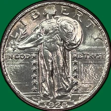 1926-D Standing Liberty Quarter Brilliant Uncirculated BU Coin #32996