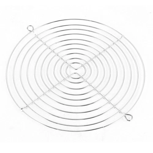 Silver Tone Metal Cooling Fan Grill Finger Guard Cover Protector 150mm