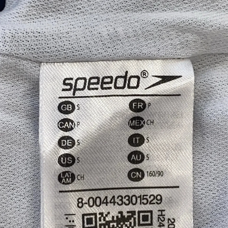 Speedo, Badeanzug, Größe: S, Blau/Weiß, Print, Damen #pIM - Bild 3 von 4