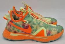 NIKE PG 4 G GATORADE Shoes Size Mens 9 Womens 10.5 Barley Volt CD5078 700