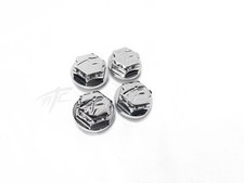 HAYABUSA CHROME ATC CUT TRIPLE TREE BOLT CAPS/COVERS 2020 SUZUKI HAYABUSA