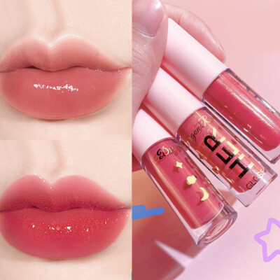 Lasting Long Transparent Mirror Lip Glaze Lip Gloss Moisturizing Liquid Lipstick