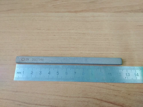 Diamond 5" honing stones bar 125x8x4mm grit ANSI 70/80 RUS 200/160 1 pcs