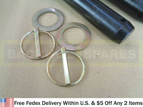 JCB PARTS - REAR BUCKET PIN W. HARDWARE, SET OF 2 PCS. (PART NO. 911/ ...
