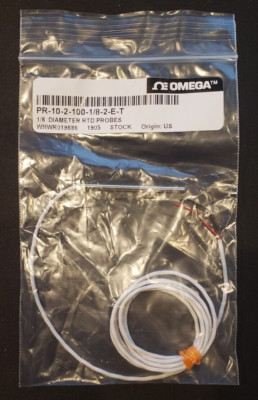 Omega Industrial RTD Probe PR-10-2-100-1/8-2-E-T PR102100182ET | eBay