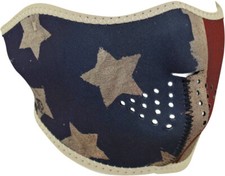 New Zan Headgear Half Face Mask Patriot WNFM408H