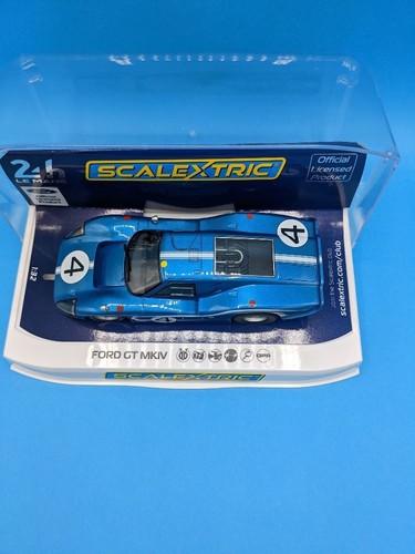 Scalextric C4031 Ford Gt MKIV 1967 Le Mans 24Hrs Deny Hulme/Lloyd Ruby No.4 - Picture 2 of 5