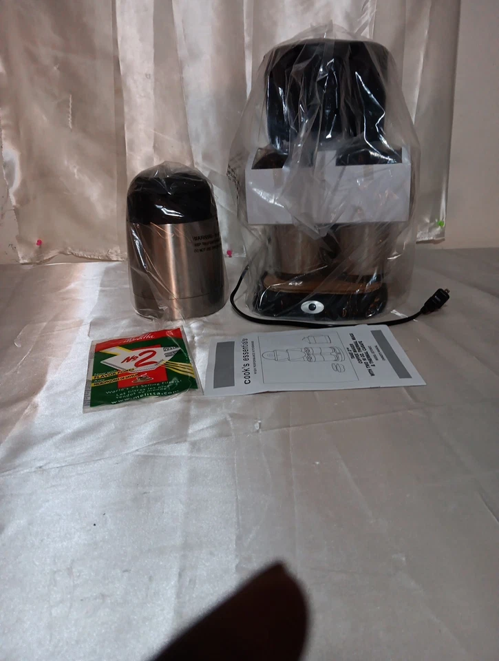 Cook's Essentials Take 2 Coffee Maker  w/ 2-16 Oz. Thermal Mugs & Coffee NIB - Image 3 of 4
