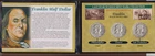 LAST YEAR OF ISSUE MINT MARK - Franklin Silver Half Dollar Collection IN CASE x3