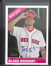2015 Topps Heritage Real One Autograph #ROAH-BS Blake Swihart 