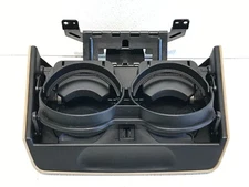 99-02 Fold Lincoln Navigator Cup Holder Beige OEM YL1X-78061A74