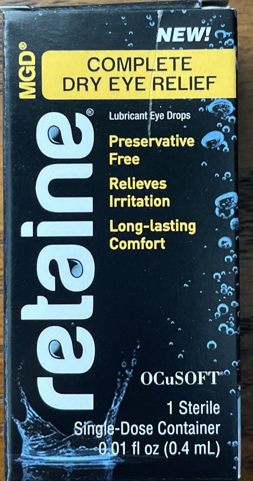 OCuSOFT Retaine MGD Ophthalmic Emulsion Single Use Container, White ...