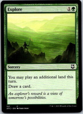 Magic the Gathering Explore Adventures in the Forgotten Realms Commander MTG  | eBay