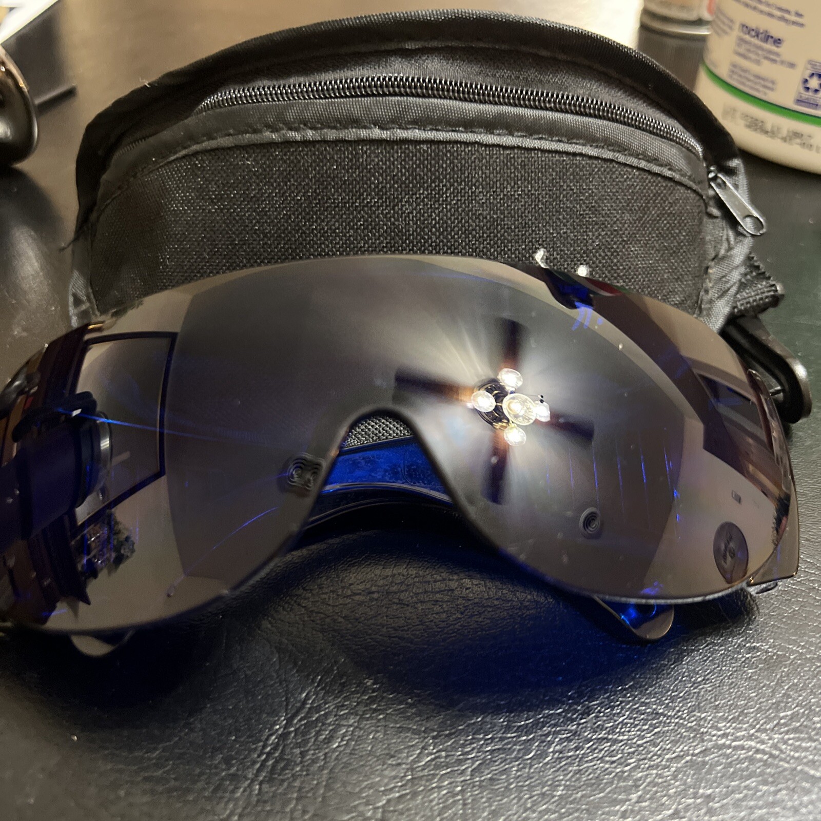 Finder Glasses With Blue Tinted Lenses & Carrying Case