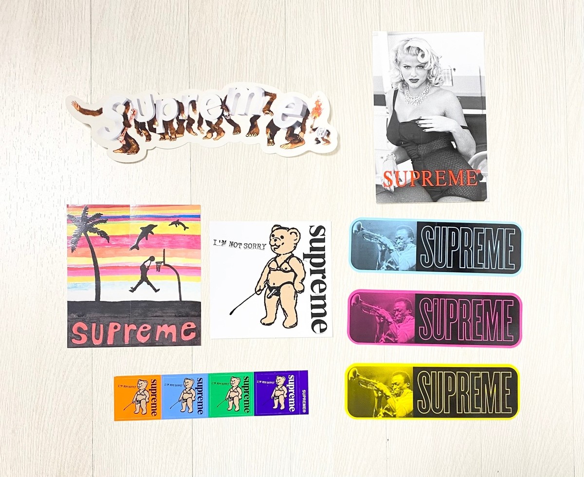 Supreme ステッカー まとめ売り supreme ステッカー まとめ売りC（額装） - メルカリ