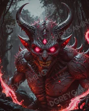 Digital Art Design #023 "Halloween  Horror#3" Designed by DgreyGaming