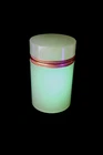 Vintage Mid century Murano uranium opaline glass jewellry box c 1950