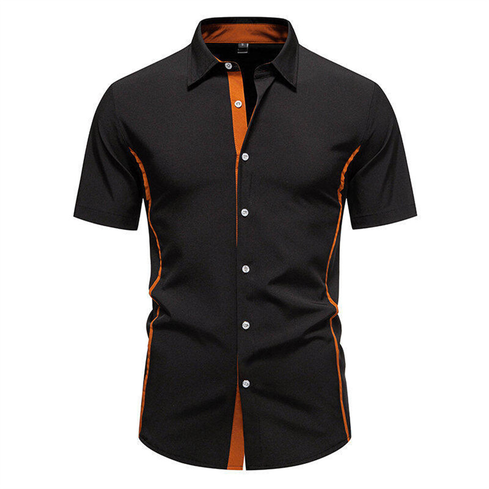 Men's Button Down Shirts Casual Short Sleeve Dress Shirts Summer Beach Shirts Men's Button Down Shirts Casual Short Sleeve Dress Shirts Summer Beach Shirts