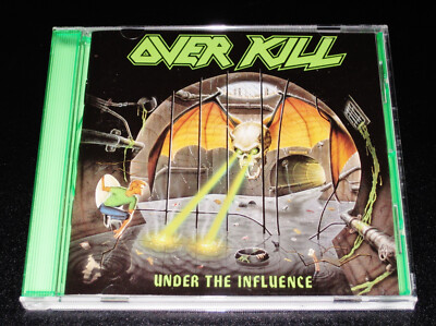Overkill: Under The Influence CD 1988 Megaforce / Atlantic Records A2 81865 CRC