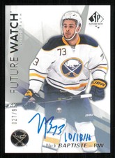 2016-17 SPA Future Watch Inscribed AUTO #167 Nick Baptiste/10/18/16 /999
