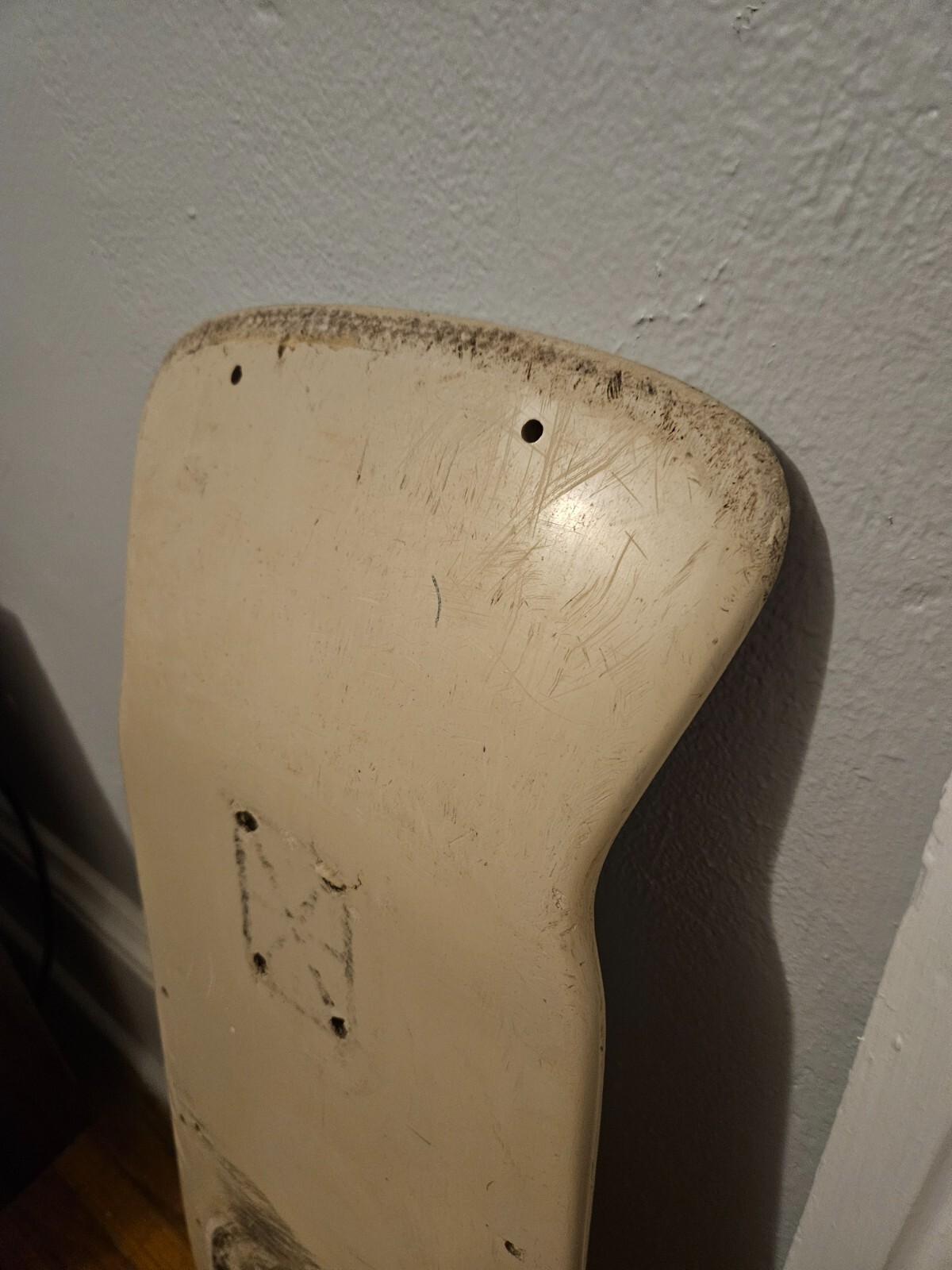 1985 Santa Cruz Rob Roskopp Designs Foam Core Skateboard Deck