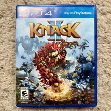 Knack II Playstation 4 PS4 USATO COMPLETO CIB