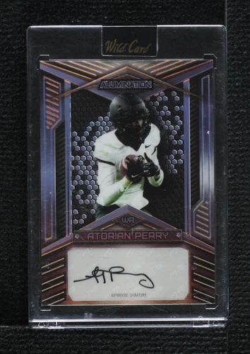 2023 Wild Card Alumination Draft A.T. Perry #AB-6