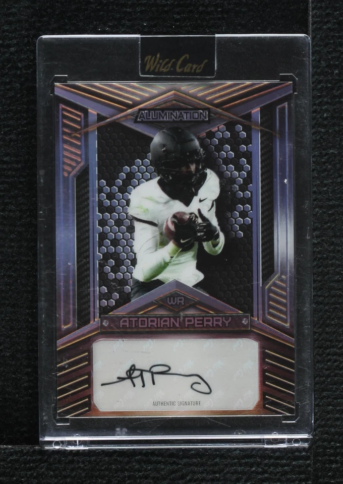 2023 Wild Card Alumination Draft A.T. Perry #AB-6