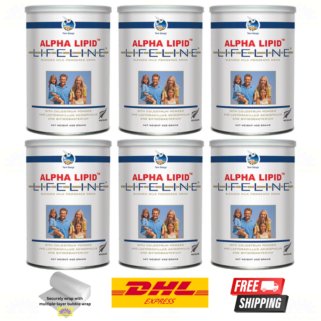 6 X Alpha Lipid Lifeline Colostrum Milk Powder (FREE EXPRESS