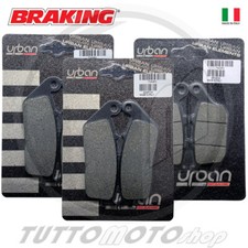 KIT PASTIGLIE FRENO HONDA CBF 600 S 2004 2005 PASTICCHE POSTERIORI + ANTERIORI