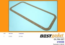 Plymouth 170 196 1929-32 Flathead 4 Cylinder Engine Oil Pan Gasket Set BEST