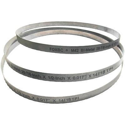 Bandsaw Blades 28-7/8 inch 14/18 TPI for Compact Portable Band Saw Blade 3-Pack