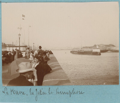 Tirage Vintage Le Havre Port - Photo D'Époque 1930 - Format 9x6 Cm - Original