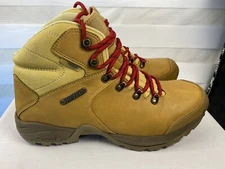 HI-TEC V-Lite Ion-Mask Hiking Boots Tan Beige Lace Up Size 11 Waterproof