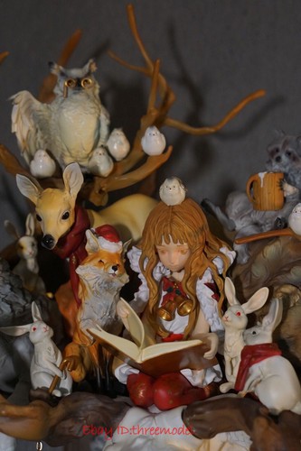 Estatua pintada en stock EinStudio EIN Entei Ryu Forest Friends - Imagen 5 de 12