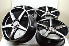 Set Of 4 New 16x7 Ddr St1 Blackmachined 16 Rims Wheels 5x114.3 40mm Offset Set Of 4 New 16x7 Ddr St1 Blackmachined 16 Rims Wheels 5x114.3 40mm Offset