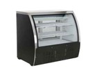 Falcon Food Service 48" Curved Glass Refrigerated Deli Display Case - Black