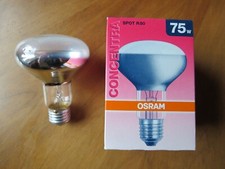 GARANTIERT ECHT ! OSRAM CONCENTRA Reflektor R80 75W 80° 230V E27 REFLEKTORLAMPE 