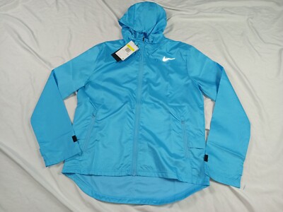 nike running essential jacket in blue