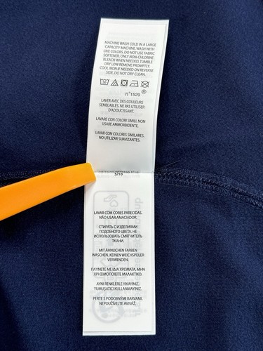 RLX Ralph Lauren Damen Performance 1/4 Reißverschluss Pullover französisch marineblau/leicht Größe L - Bild 14 von 15