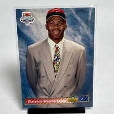 Clarence Weatherspoon RC Rookie 1992-93 Upper Deck #5 Basketball NM-MT Card. rookie card picture