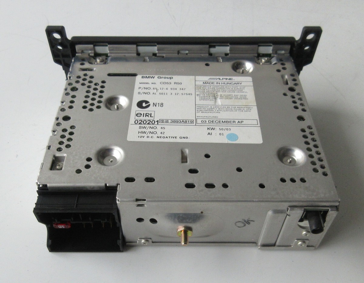 Genuine MINI Harman Kardon Boost CD Radio Player Head Unit for R52