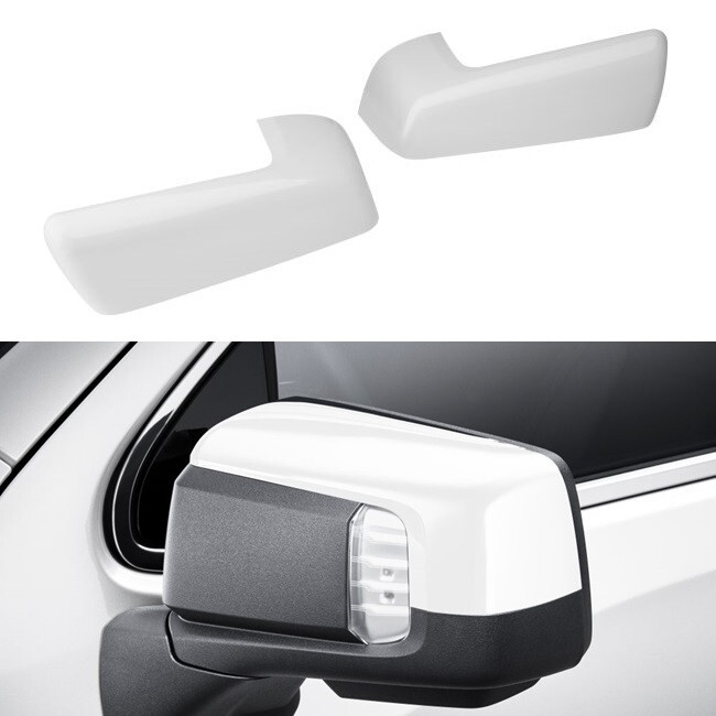 KUAFU Chrome Tow Mirror Caps For 2020-2023 Chevy Silverado & GMC Sierra 2500HD/3500HD - Replacement Upper & Side Covers - View #13