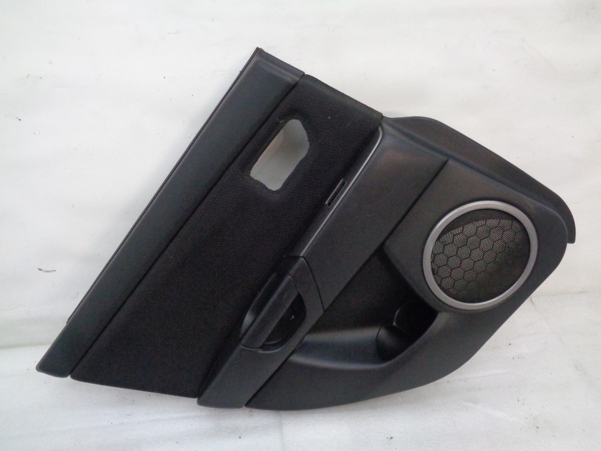 2004-2009 MAZDA 3 REAR LEFT SIDE INTERIOR DOOR PANEL TRIM BLACK