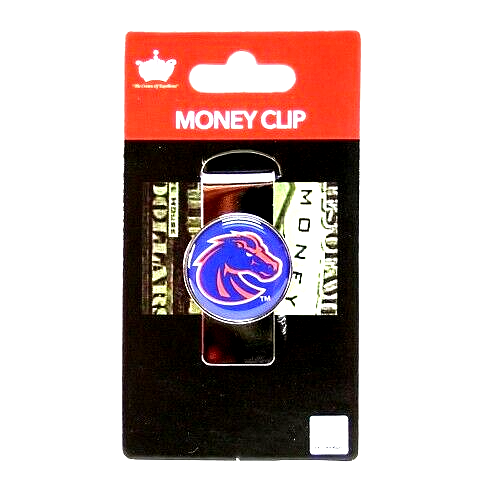 Boise State Broncos Metal Dome Money Clip NCAA Official Merch-image