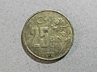 Türkei 25 Bin Lira 1996  #6431