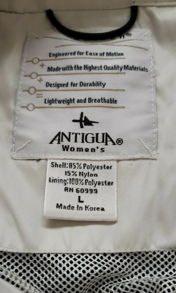 Antigua Women's University of Kentucky Windbreaker Size Large - Image 2 of 4