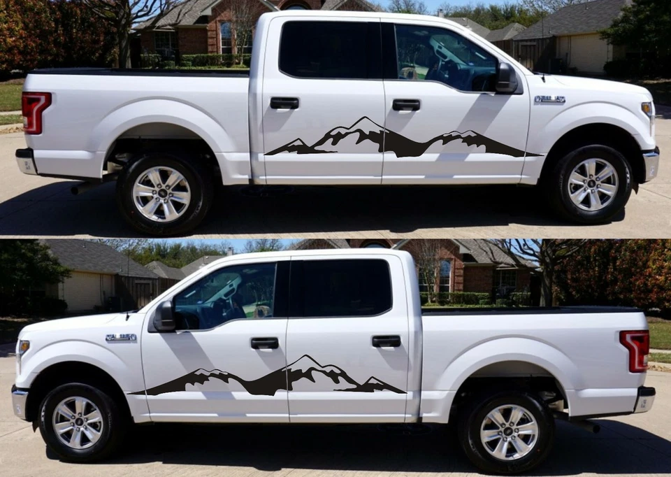 Camión deportivo doble XLT XL 4x4 pegatina Ford F150 F250 F350 diseño personalidad Foto 3 de 4