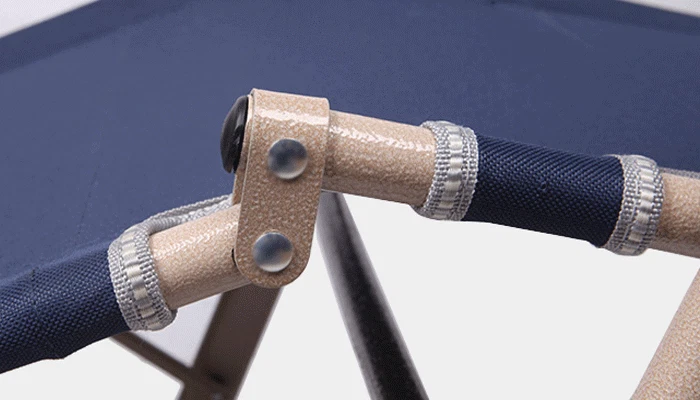 Reclining Sun Beach Deck Lounge Chair Outdoor Folding Camping Fishing Arm Rest N - image 4 of 4